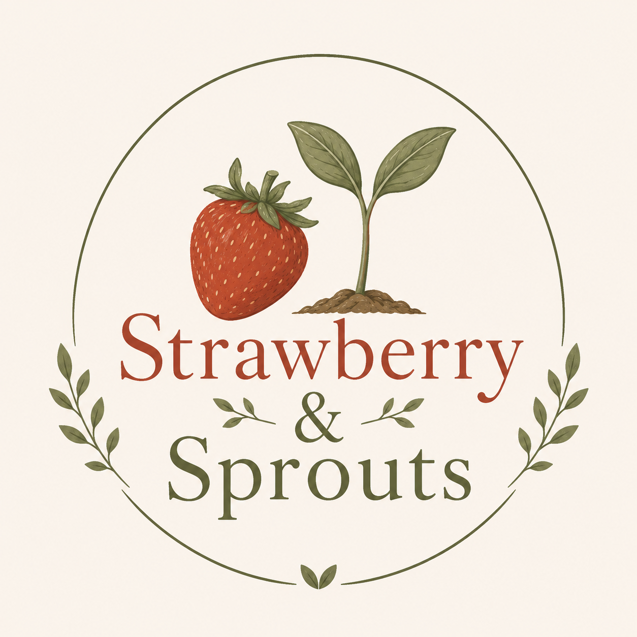 Strawberry & Sprouts